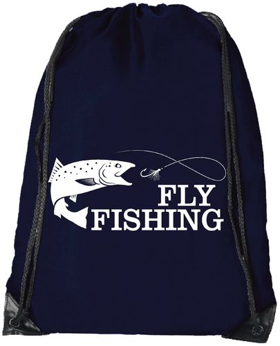 Rucksack Beutel,  Fly Fishing - Motiv Fisch